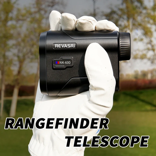 600M/Yard Golf Laser Rangefinder with Slope Compensation Flagpole Lock Vibration USB-C Rechargeable for Golfing