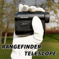 600M/Yard Golf Laser Rangefinder with Slope Compensation Flagpole Lock Vibration USB-C Rechargeable for Golfing