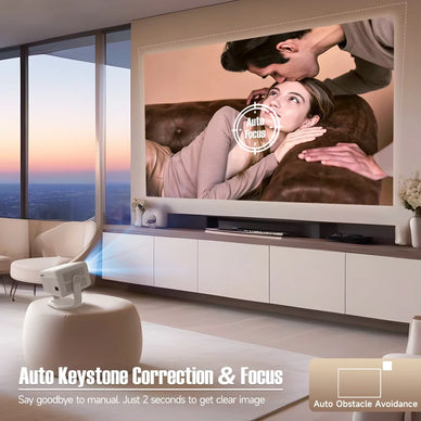 "Transform Any Space into Your Cinematic Escape"